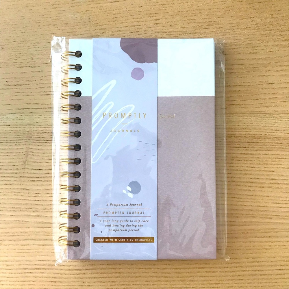 Promptly Postpartum Journal, new